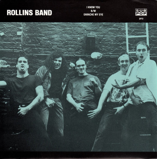 Album art for Rollins Band - I Know You b/w Earache My Eye