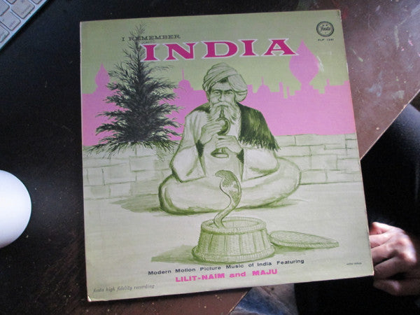 Album art for Lilit-Naim - I Remember India