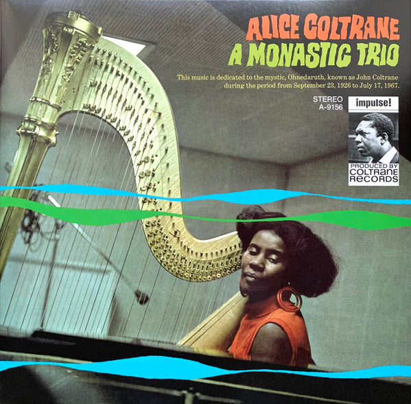 Album art for Alice Coltrane - A Monastic Trio