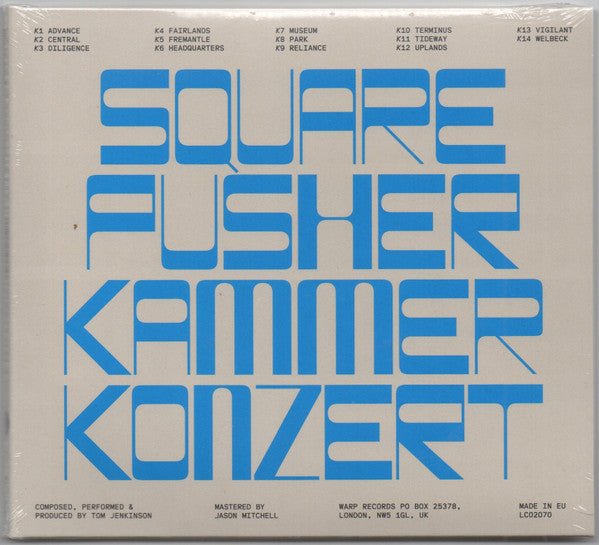 Album art for Squarepusher - Kammerkonzert
