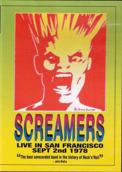 Album art for Screamers - Live In San Francisco: Sept 2nd 1978