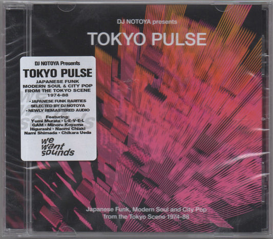 Album art for DJ Notoya - Tokyo Pulse (Japanese Funk, Modern Soul And City Pop From The Tokyo Scene 1974-1988)