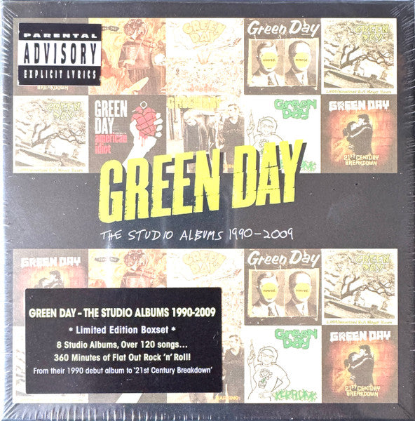 Album art for Green Day - The Studio Albums 1990 - 2009