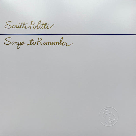Album art for Scritti Politti - Songs To Remember