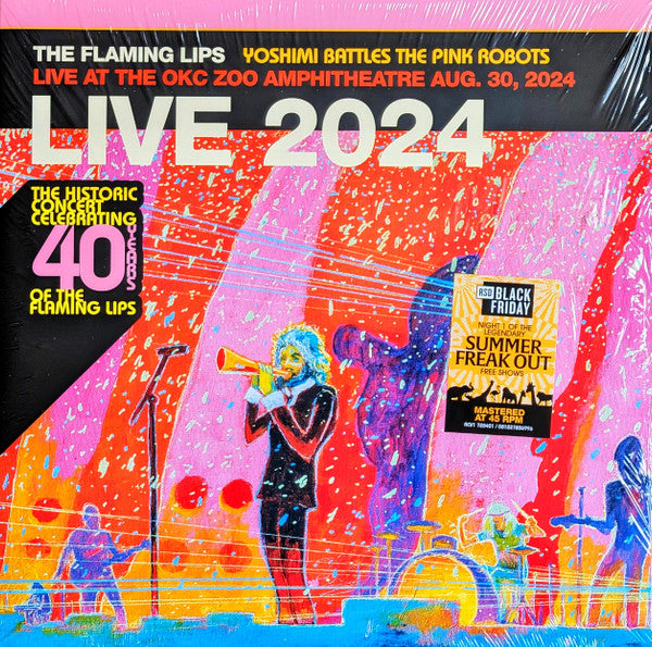 Album art for The Flaming Lips - Yoshimi Battles The Pink Robots (Live At The OKC Zoo Amphitheatre Aug. 30, 2024)