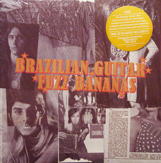 Album art for Various - Brazilian Guitar Fuzz Bananas