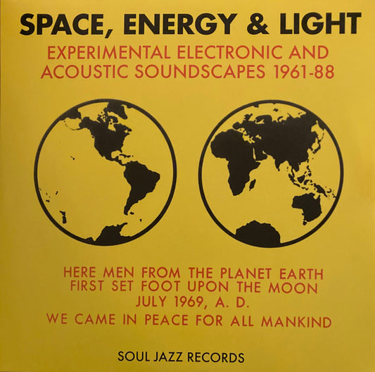 Album art for Various - Space, Energy & Light (Experimental Electronic And Acoustic Soundscapes 1961-88)