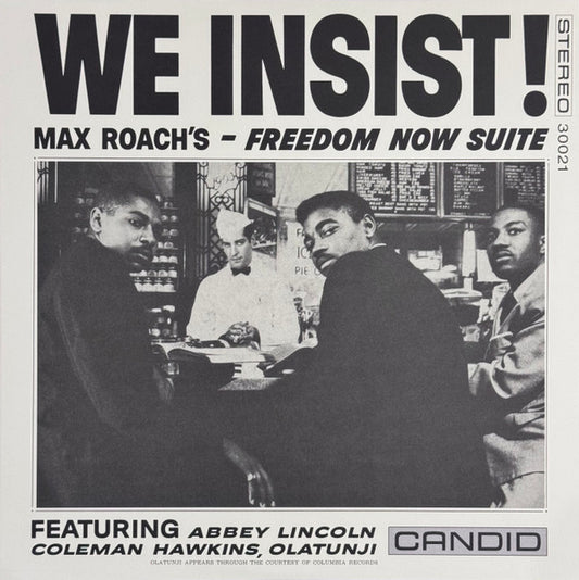 Album art for Max Roach - We Insist! Max Roach's Freedom Now Suite