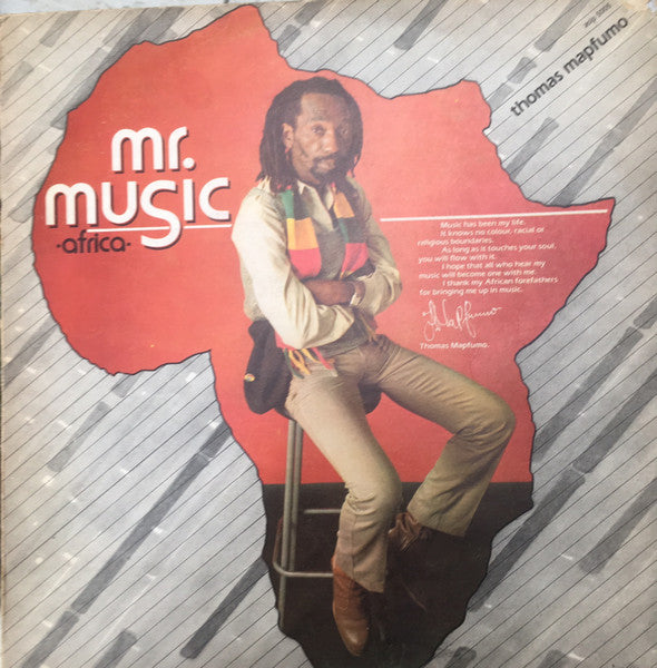 Album art for Thomas Mapfumo - Mr Music (Africa)