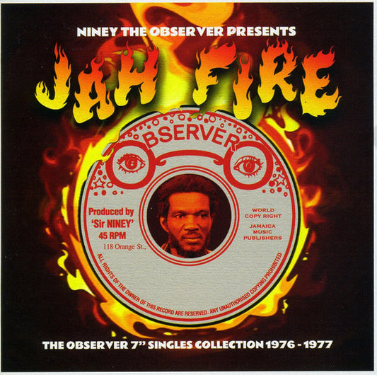 Album art for Niney The Observer - Jah Fire (The Observer 7" Singles Collection 1976-1977)