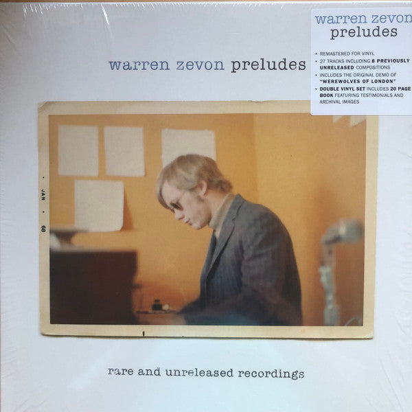 Album art for Warren Zevon - Preludes (Rare And Unreleased Recordings)
