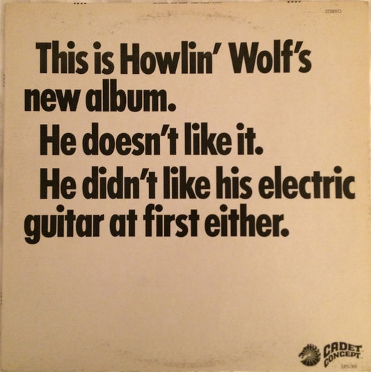 Album art for Howlin' Wolf - The Howlin' Wolf Album