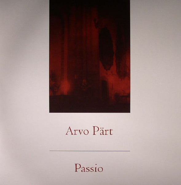 Album art for Arvo Pärt - Passio