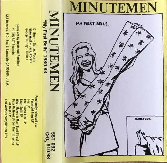 Album art for Minutemen - "My First Bells" 1980-83