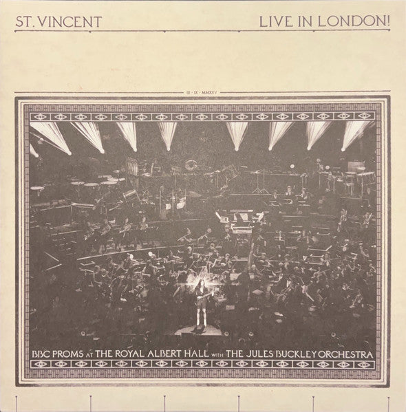 Album art for St. Vincent - Live In London!