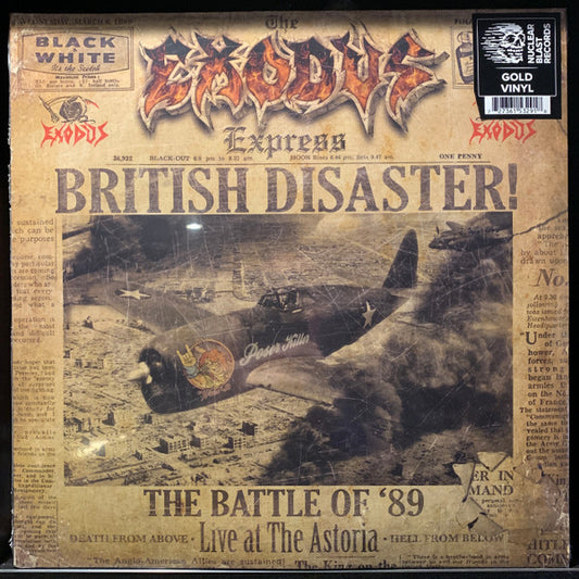 Album art for Exodus - British Disaster: The Battle of '89 (Live At The Astoria)