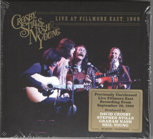 Album art for Crosby, Stills, Nash & Young - Live At Fillmore East, 1969