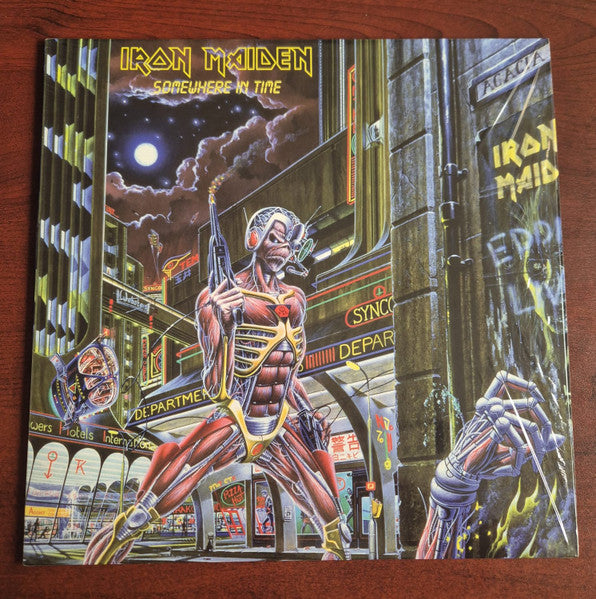 Album art for Iron Maiden - Somewhere in Time 