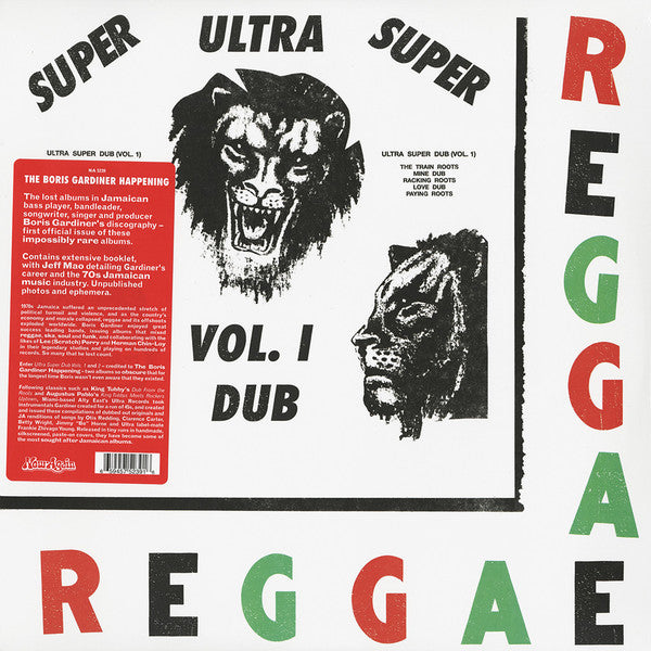 Album art for The Boris Gardiner Happening - Ultra Super Dub Vol. 1