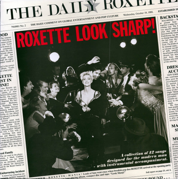 Album art for Roxette - Look Sharp!