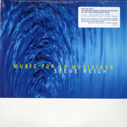 Album art for Steve Reich - Music For 18 Musicians