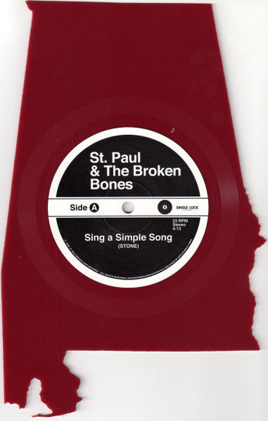 Album art for St. Paul & The Broken Bones - Sing A Simple Song / Moonage Daydream