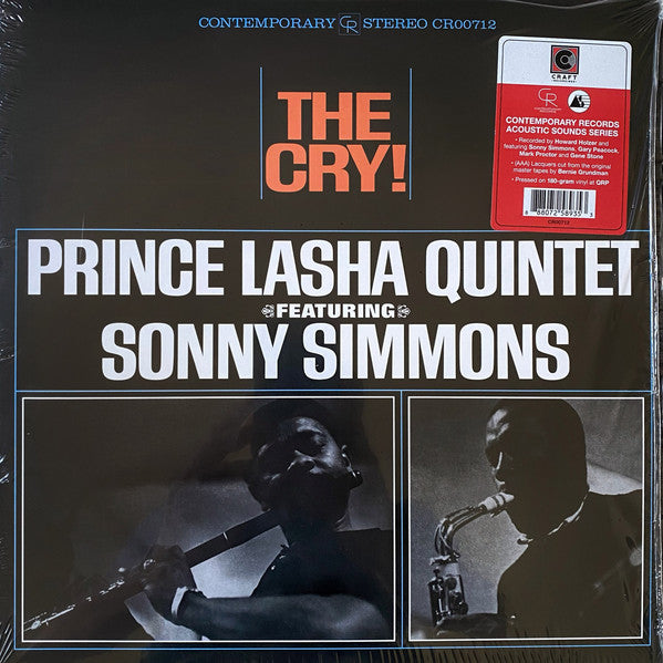 Album art for Prince Lasha Quintet - The Cry!