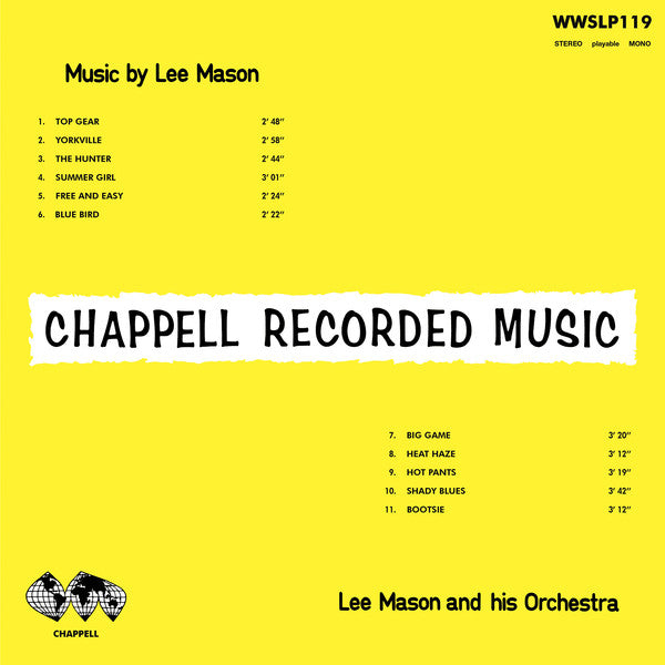 Album art for Lee Mason & His Orchestra - Music By Lee Mason