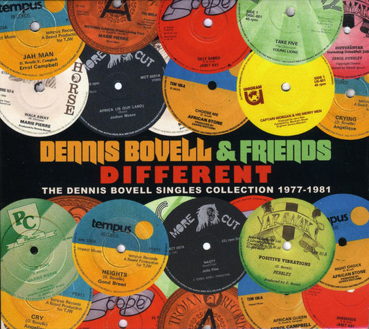 Album art for Dennis Bovell & Friends - Different (The Dennis Bovell Singles Collection 1977-1981)