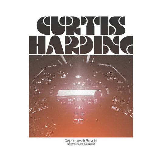 Album art for Curtis Harding - Departures & Arrivals: Adventures Of Captain Curt