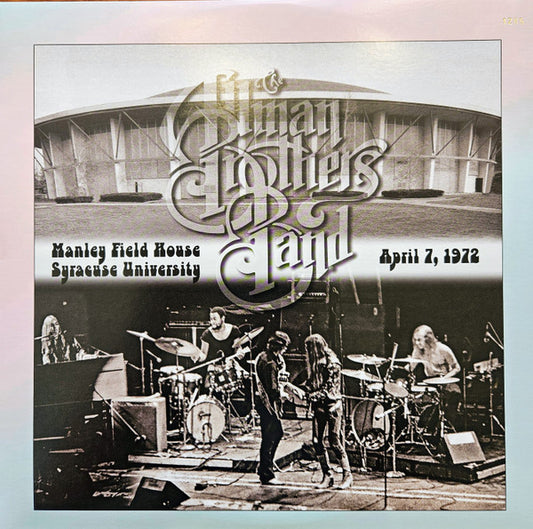 Album art for The Allman Brothers Band - Manley Field House, Syracuse University, April 7 1972