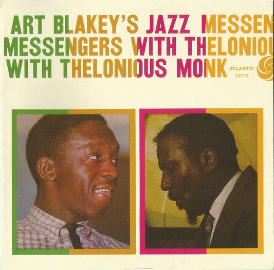 Album art for Art Blakey & The Jazz Messengers - Art Blakey's Jazz Messengers With Thelonious Monk