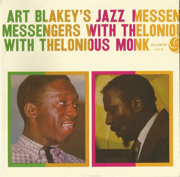 Album art for Art Blakey & The Jazz Messengers - Art Blakey's Jazz Messengers With Thelonious Monk