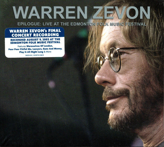 Album art for Warren Zevon - Epilogue: Live At The Edmonton Folk Music Festival