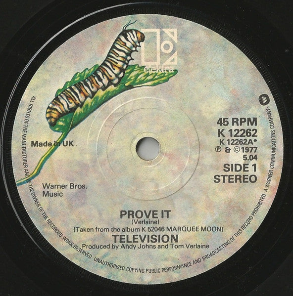 Album art for Television - Prove It