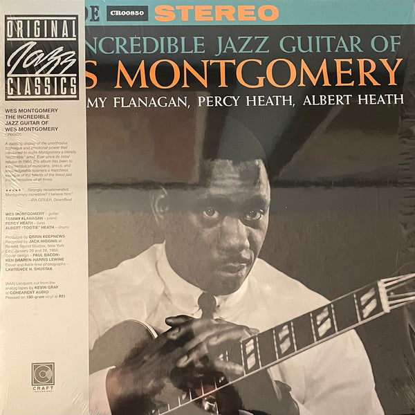 Album art for Wes Montgomery - The Incredible Jazz Guitar Of Wes Montgomery