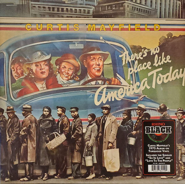 Album art for Curtis Mayfield - There's No Place Like America Today