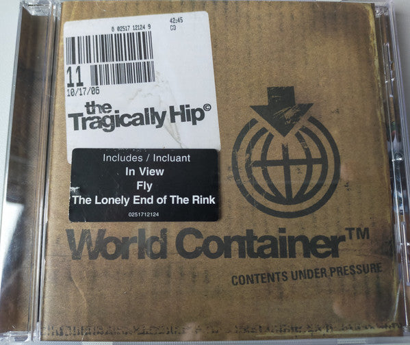 Album art for The Tragically Hip - World Container