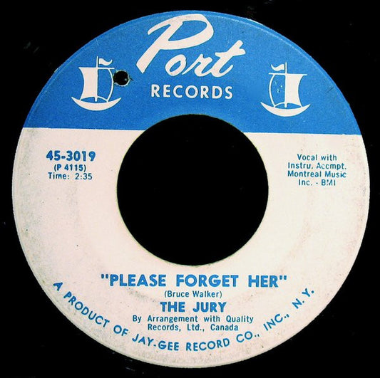 Album art for The Jury - Please Forget Her