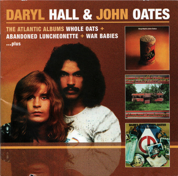 Album art for Daryl Hall & John Oates - The Atlantic Albums Whole Oats + Abandoned Luncheonette + War Babies...Plus