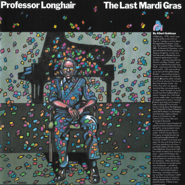 Album art for Professor Longhair - The Last Mardi Gras