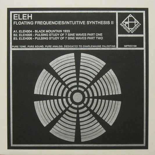 Album art for Eleh - Floating Frequencies / Intuitive Synthesis II