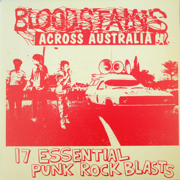 Album art for Various - Bloodstains Across Australia