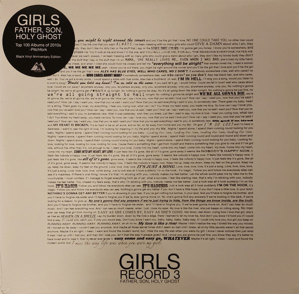 Album art for Girls - Father, Son, Holy Ghost