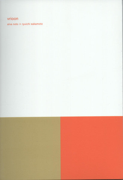 Album art for Alva Noto + Ryuichi Sakamoto - Vrioon