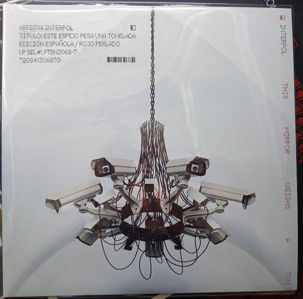 Album art for Interpol - This Mirror Weighs A Ton = Este Espejo Pesa Una Tonelada