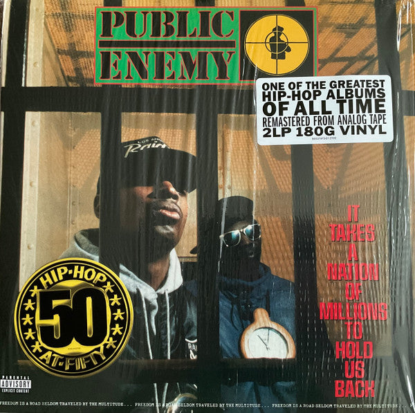 Album art for Public Enemy - It Takes A Nation Of Millions To Hold Us Back