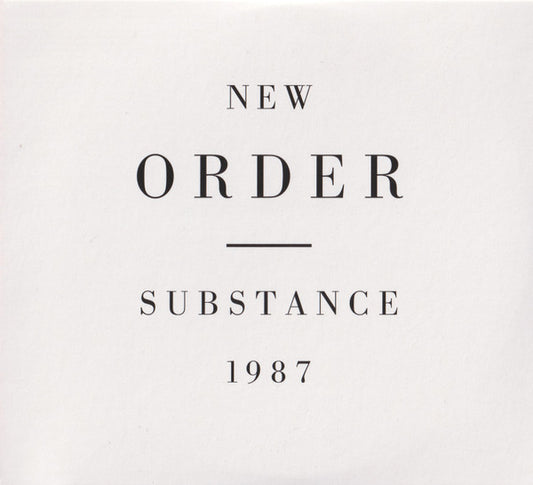 Album art for New Order - Substance