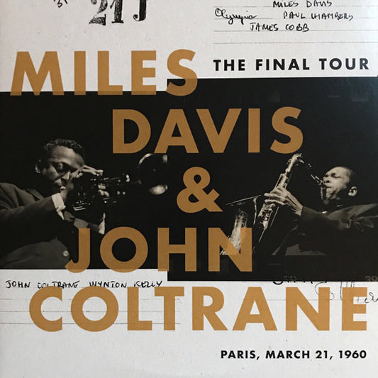 Album art for Miles Davis - The Final Tour: Paris, March 21, 1960