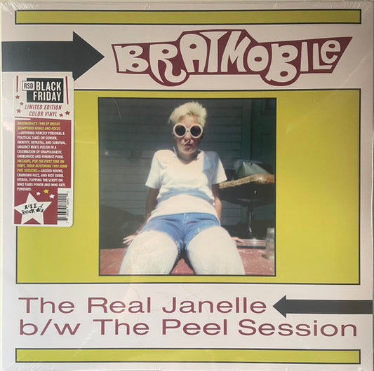 Album art for Bratmobile - The Real Janelle & The Peel Session